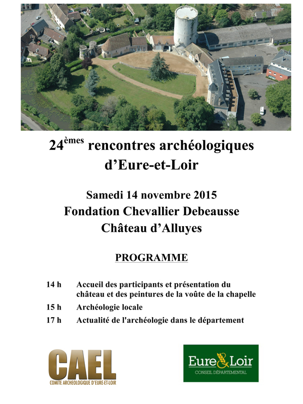 Résumés des rencontres archéologiques du CAEL 2015