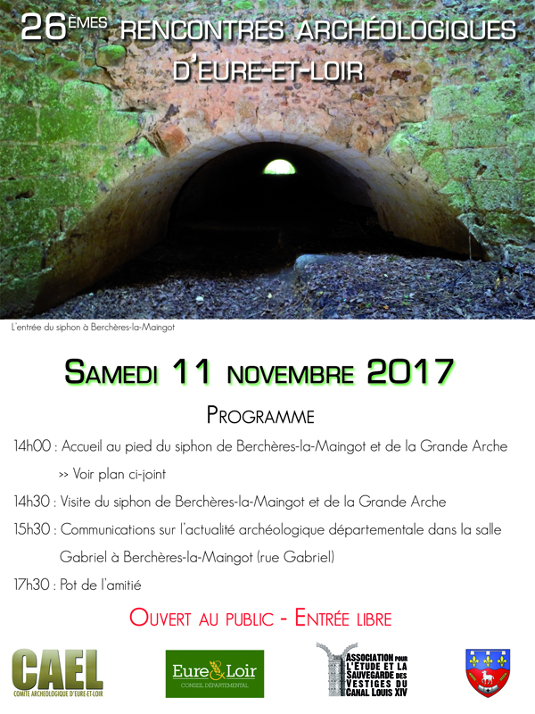 Résumés des rencontres archéologiques du CAEL 2017